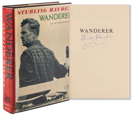 Lot #696 Sterling Hayden Signed Book - Wanderer: An Autobiography - Image 1