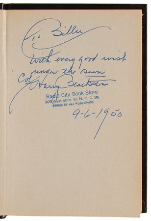 Lot #663 Harry Blackstone, Sr. Signed Book - Blackstone's Tricks Anyone Can Do - Image 4
