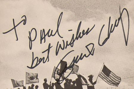 Lot #194 Cesar Chavez Signed Book - Autobiography of La Causa - Image 2