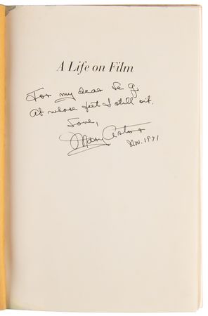 Lot #653 Mary Astor Signed Book - A Life on Film - Image 4