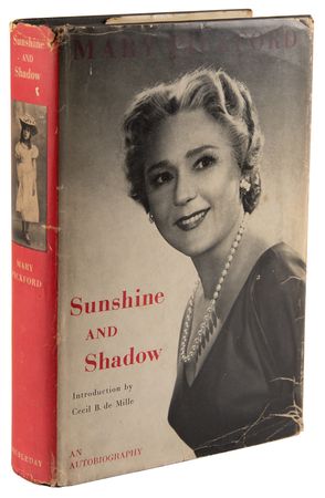 Lot #730 Mary Pickford Signed Book - Sunshine and Shadow - Image 3