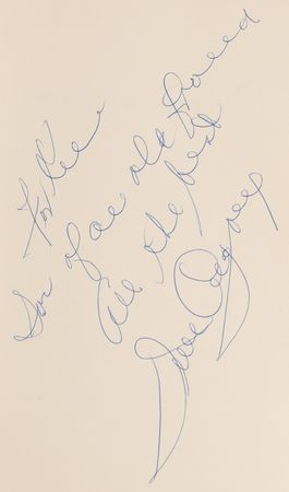 Lot #669 James Cagney Signed Book - Cagney by Cagney - Image 2