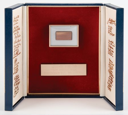 Lot #220 Independence Hall Wood Relic - Limited Edition - Image 1