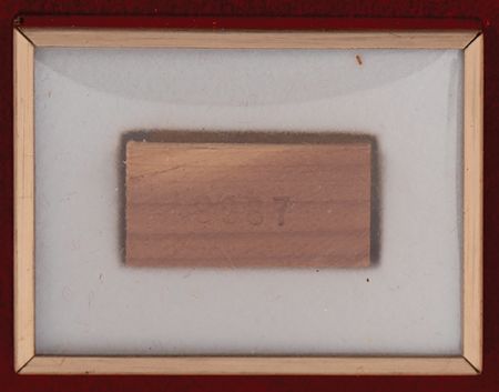 Lot #220 Independence Hall Wood Relic - Limited Edition - Image 2