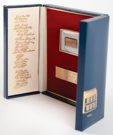 Lot #220 Independence Hall Wood Relic - Limited Edition - Image 3