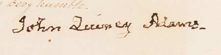 Lot #19 John Quincy Adams Letter Signed on Charles Carroll, Robert Walpole, and Preserving the History of the American “struggle for Freedom and Independence” - Image 4