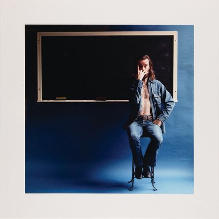 Lot #674 George Carlin 'Class Clown' Oversized Photograph by Barry Feinstein - Image 1