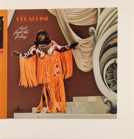 Lot #763 Flip Wilson 'Geraldine: Don't Fight the Feeling' Album Cover Proof by Barry Feinstein - Image 1