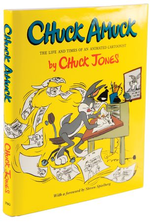Lot #456 Chuck Jones Signed Book - Chuck Amuck - Image 3