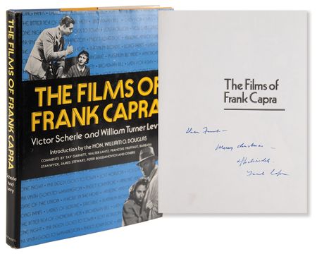 Lot #673 Frank Capra Signed Book - The Films of Frank Capra - Image 1