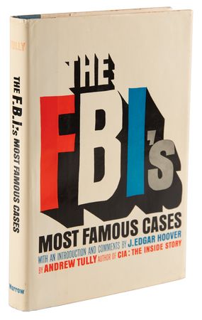 Lot #217 J. Edgar Hoover Signed Book - The FBI's Most Famous Cases - Image 3