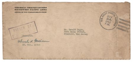 Lot #349 Douglas MacArthur Signature - Image 2