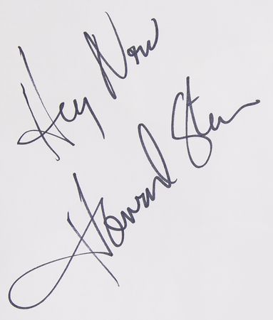 Lot #749 Howard Stern Signed Book - Howard Stern Comes Again - Image 2
