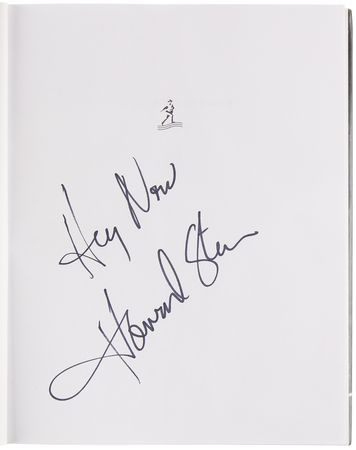 Lot #749 Howard Stern Signed Book - Howard Stern Comes Again - Image 4