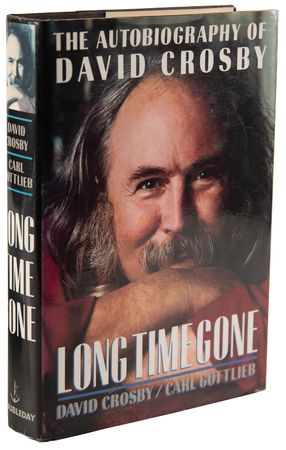 Lot #563 David Crosby Signed Book - Long Time Gone - Image 3