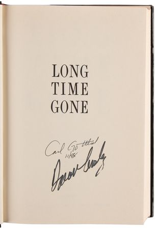 Lot #563 David Crosby Signed Book - Long Time Gone - Image 4