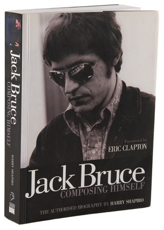 Lot #562 Cream: Jack Bruce Signed Book - Composing Himself - Image 3