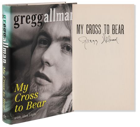 Lot #536 Gregg Allman Signed Book - My Cross to Bear - Image 1