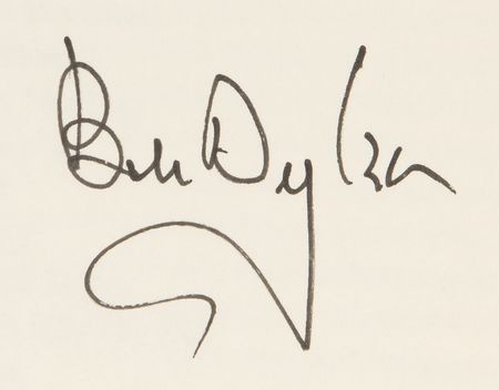 Lot #499 Bob Dylan Signed Book - Letras Completas, 1962–2012 - Image 2