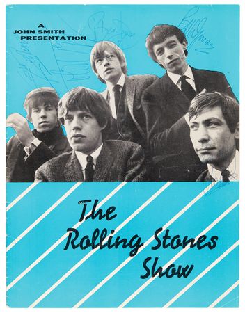 Lot #505 Rolling Stones Signed 1964 UK Tour