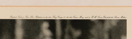 Lot #244 Queen Elizabeth II Oversized Signed Photogravure Portrait - Image 4