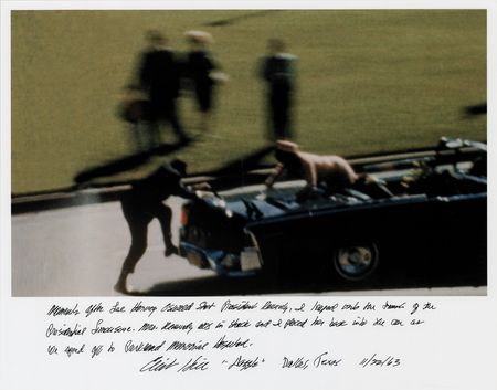 Lot #227 Kennedy Assassination: Clint Hill Signed Photograph - Image 1