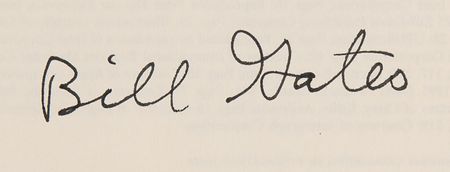 Lot #210 Bill Gates Signed Book - The Road Ahead - Image 2