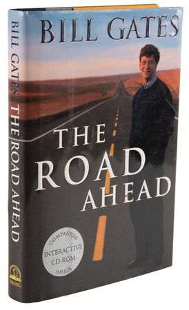 Lot #210 Bill Gates Signed Book - The Road Ahead - Image 3
