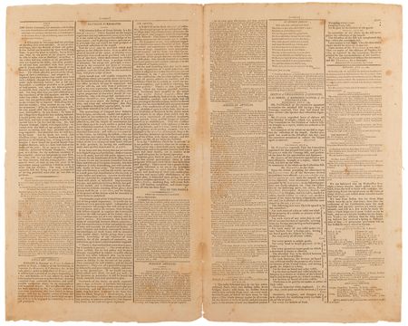 Lot #364 Independence Day: Gazette of the United States from July 11, 1789, Reporting on July 4th Independence Day Celebrations - Image 2