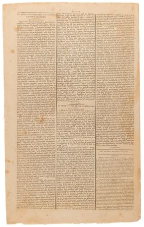 Lot #364 Independence Day: Gazette of the United States from July 11, 1789, Reporting on July 4th Independence Day Celebrations - Image 3