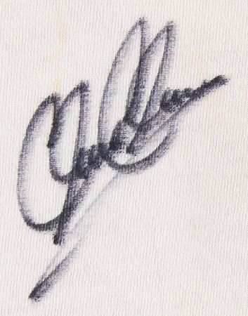 Lot #607 Bruce Springsteen and the E Street Band Signed 1999 Reunion Tour T-Shirt - Greetings from Asbury Park, N.J. - Image 9