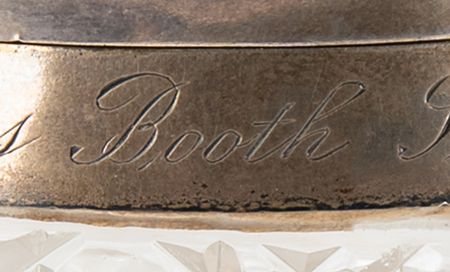 Lot #642 Agnes Booth's Crystal-and-Silver Perfume Jar - Image 7