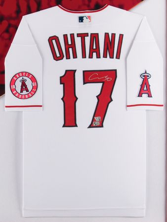Lot #812 Shohei Ohtani Signed Los Angeles Angels Baseball Jersey - Image 2