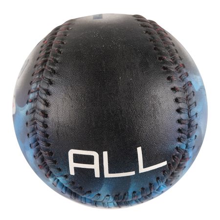 Lot #799 Aaron Judge Signed Baseball - Hand-Painted by Stadium Kicks - Image 5