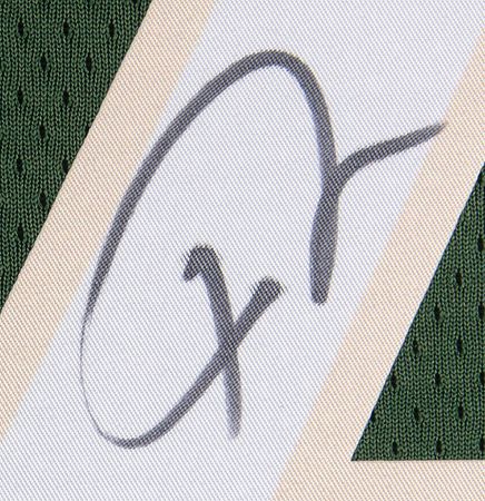 Lot #776 Giannis Antetokounmpo Signed Milwaukee Bucks Basketball Jersey - Image 3