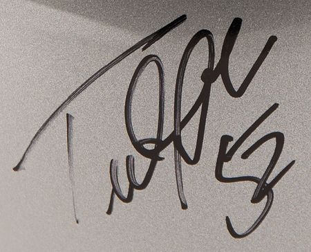 Lot #810 New England Patriots Legends (8) Signed Helmet with Brady, Gronk, Edelman, and Bruschi (Ltd. Ed. #11/12) - Image 4