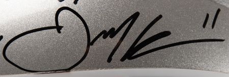 Lot #810 New England Patriots Legends (8) Signed Helmet with Brady, Gronk, Edelman, and Bruschi (Ltd. Ed. #11/12) - Image 6