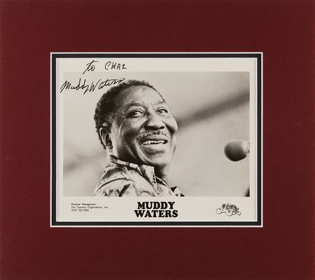 Lot #533 Muddy Waters Signed Photograph - Image 1