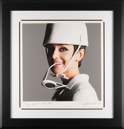 Lot #644 Audrey Hepburn Signed Oversized (28.75˝ x