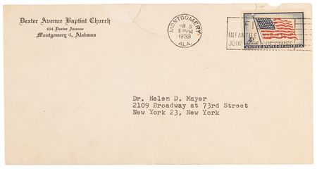 Lot #160 Martin Luther King, Jr. Letter Signed to a Harlem Hospital Doctor After an Assassination Attempt: 