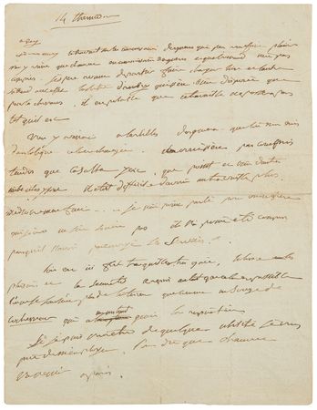 Lot #288 Napoleon Scarce Autograph Letter Signed, Referring to the Reign of Terror: 