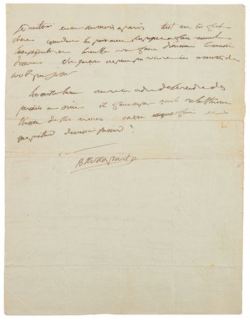 Lot #288 Napoleon Scarce Autograph Letter Signed, Referring to the Reign of Terror: 