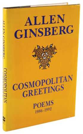 Lot #473 Allen Ginsberg Signed Book - Cosmopolitan Greetings: Poems, 1986–1992 - Image 3