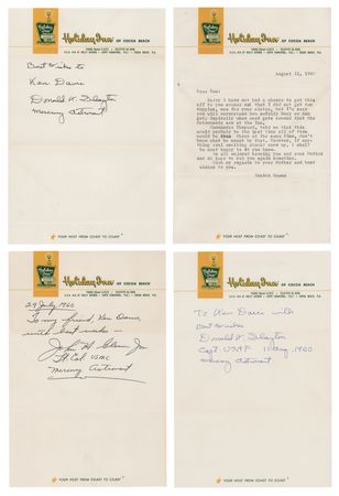 Lot #414 Mercury Astronauts Signatures - Image 2