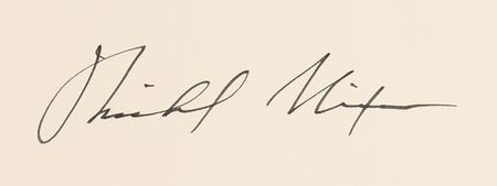 Lot #91 Richard Nixon Signed Book - Real Peace: A Strategy for the West - Image 2