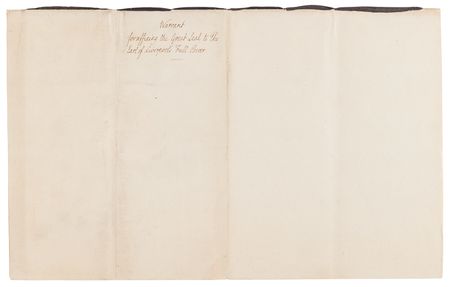 Lot #154 King George IV Document Signed on Marriage of William IV - Image 4