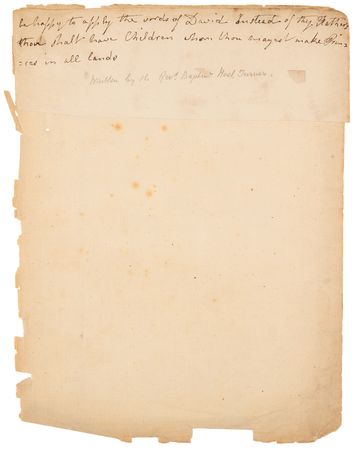 Lot #273 [King George III] Baptist Noel Turner Autograph Draft Proposal for Settling the American Colonies (c. 1775) - Image 6