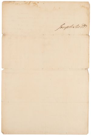 Lot #153 King George III Revolutionary War-Dated Document Signed, Ordering Payment for 