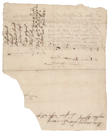 Lot #324 [Benedict Arnold III] Grand Jury Indictment for Public Drunkenness (1760) - Image 2