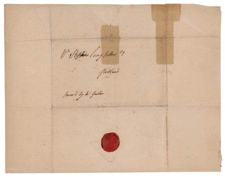 Lot #345 Marquis de Lafayette Autograph Letter Signed to Stephen Longfellow: 